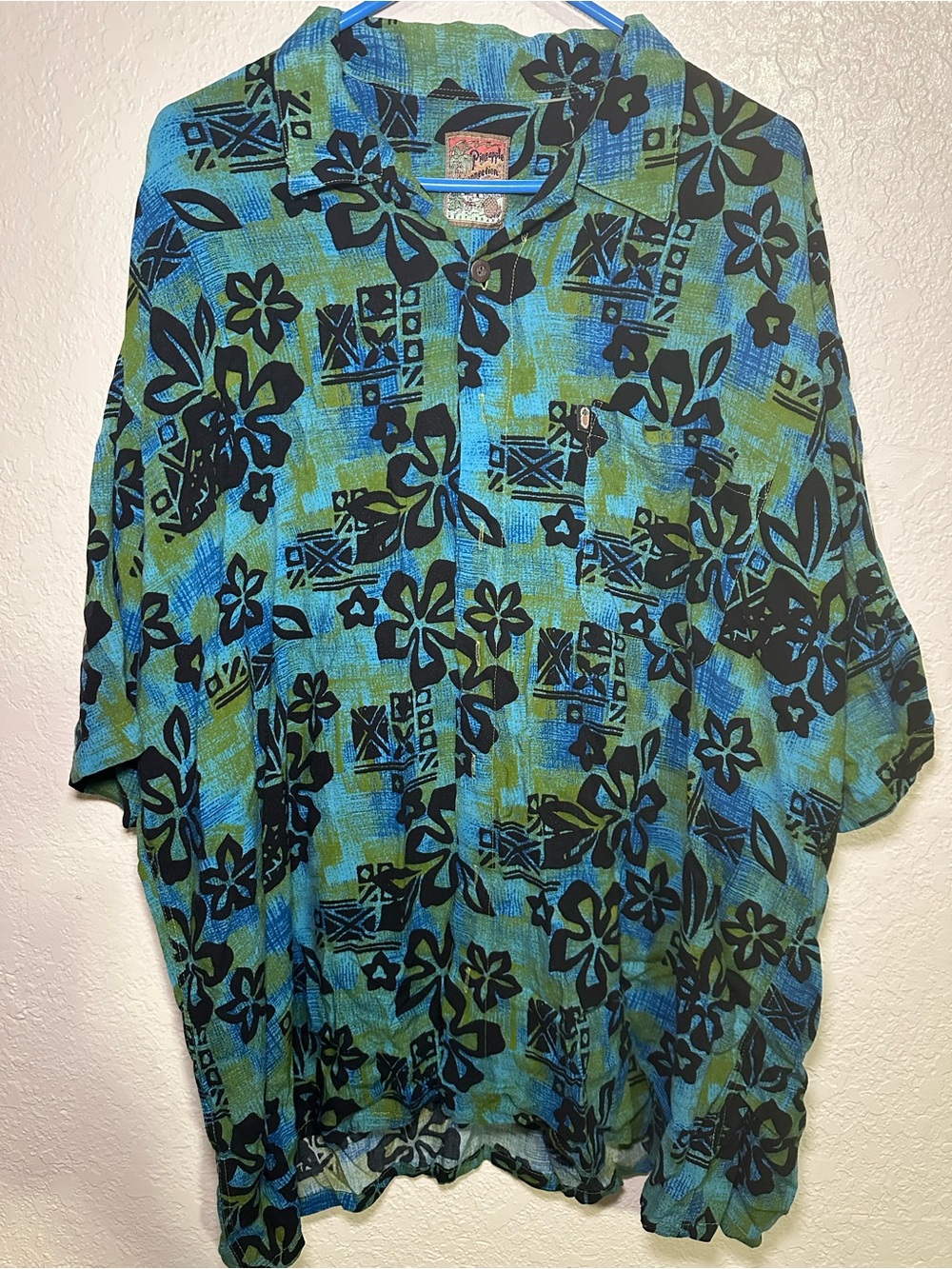 Men’s Hawaiian Button Up